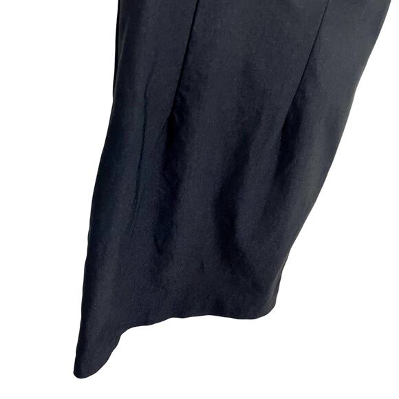 Vintage Y2K Women’s Black/White Ruffle Scoop Neckline Bodycon Mini Dress ; Small - Picture 9 of 15